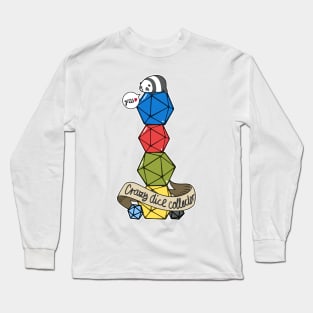  Pen and paper crazy dice collector Long Sleeve T-Shirt